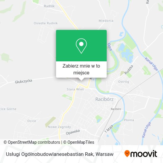 Mapa Usługi Ogólnobudowlanesebastian Rak