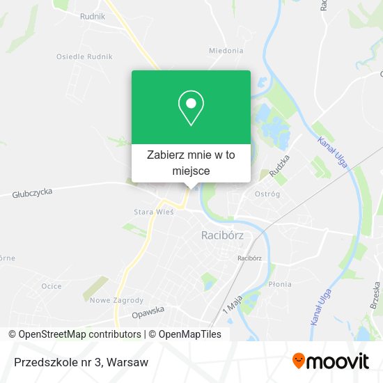 Mapa Przedszkole nr 3