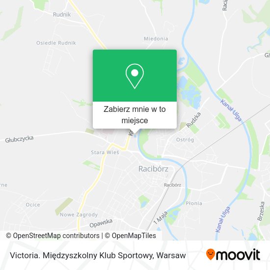 Mapa Victoria. Międzyszkolny Klub Sportowy