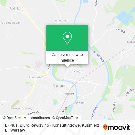 Mapa El-Plus. Biuro Rewizyjno - Konsultingowe. Kuśmierz E.