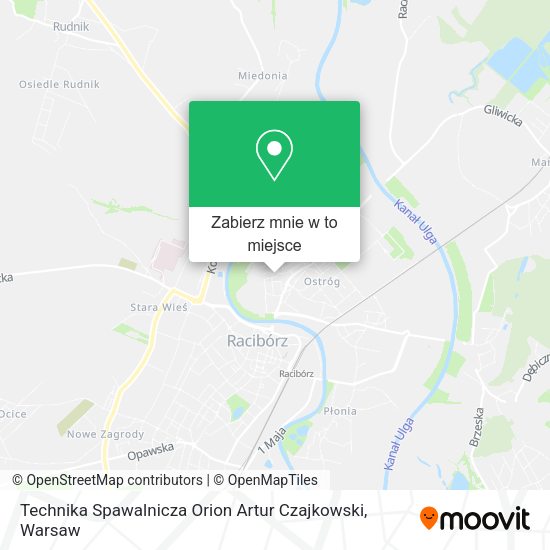 Mapa Technika Spawalnicza Orion Artur Czajkowski