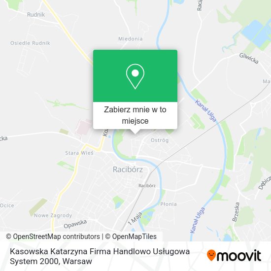 Mapa Kasowska Katarzyna Firma Handlowo Usługowa System 2000