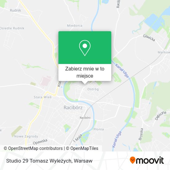 Mapa Studio 29 Tomasz Wyleżych