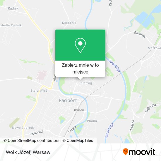 Mapa Wołk Józef