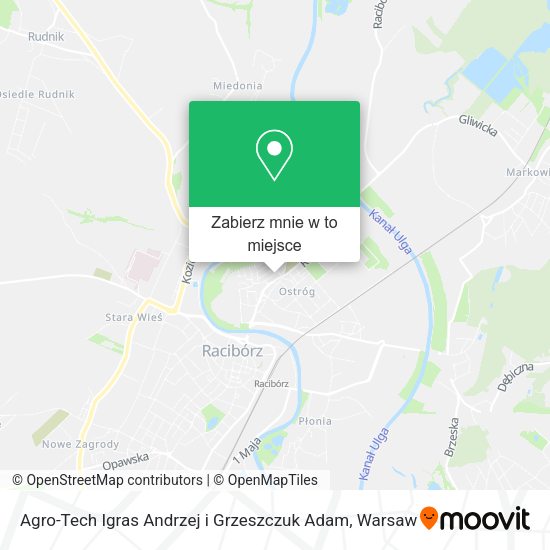 Mapa Agro-Tech Igras Andrzej i Grzeszczuk Adam