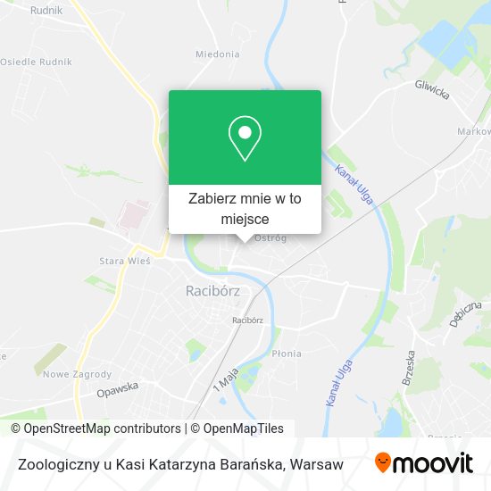 Mapa Zoologiczny u Kasi Katarzyna Barańska