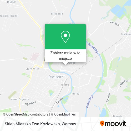 Mapa Sklep Mieszko Ewa Kozłowska