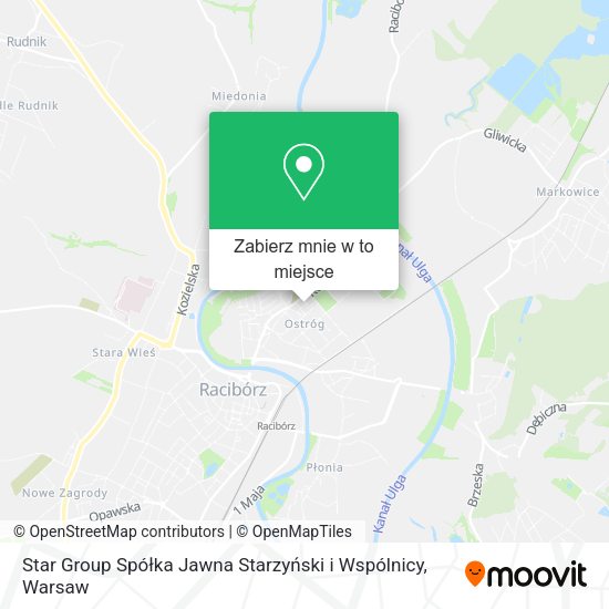 Mapa Star Group Spółka Jawna Starzyński i Wspólnicy