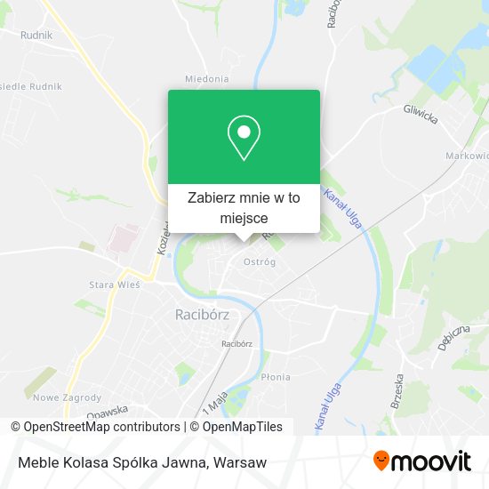 Mapa Meble Kolasa Spólka Jawna