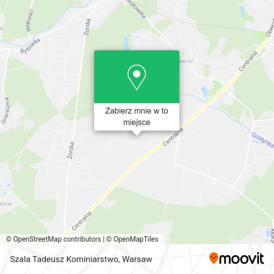 Mapa Szala Tadeusz Kominiarstwo