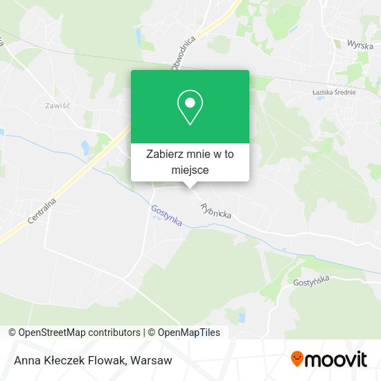 Mapa Anna Kłeczek Flowak