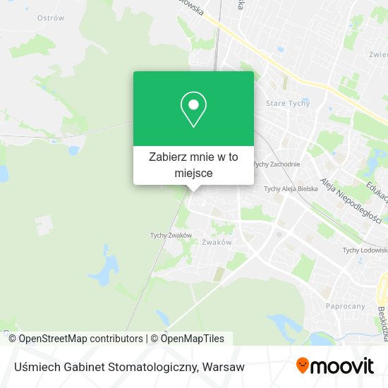 Mapa Uśmiech Gabinet Stomatologiczny