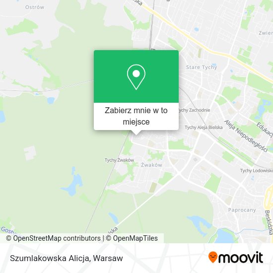 Mapa Szumlakowska Alicja