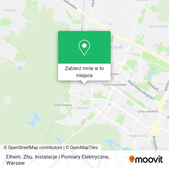 Mapa Elhem. Zhu. Instalacje i Pomiary Elektryczne