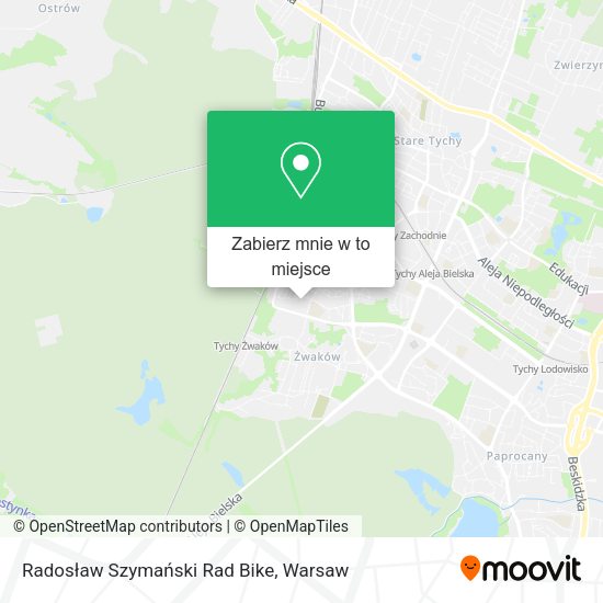 Mapa Radosław Szymański Rad Bike