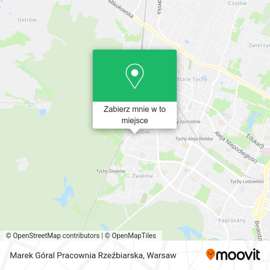 Mapa Marek Góral Pracownia Rzeźbiarska