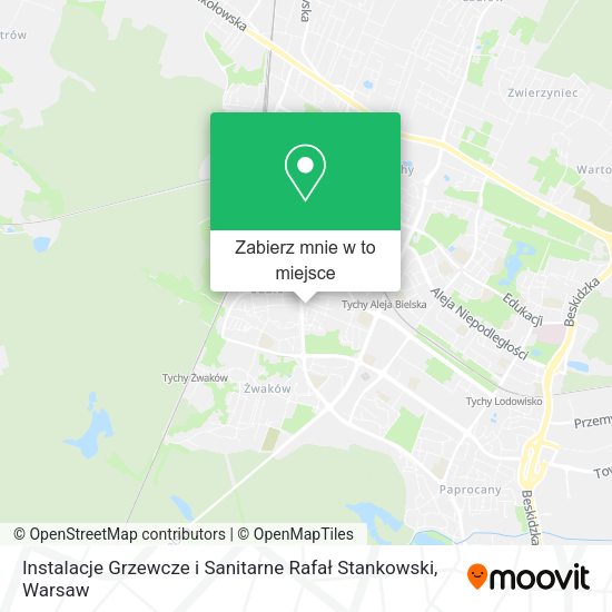 Mapa Instalacje Grzewcze i Sanitarne Rafał Stankowski