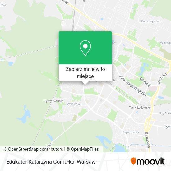 Mapa Edukator Katarzyna Gomułka