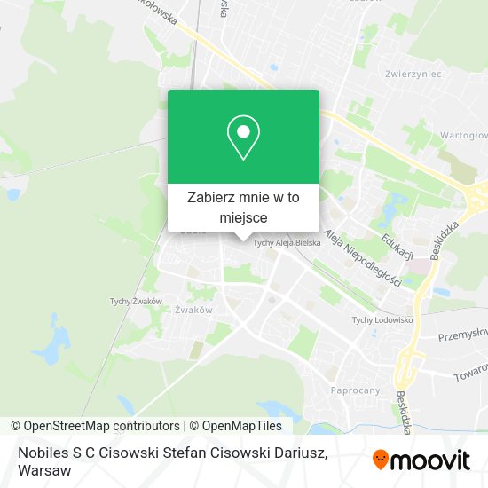 Mapa Nobiles S C Cisowski Stefan Cisowski Dariusz