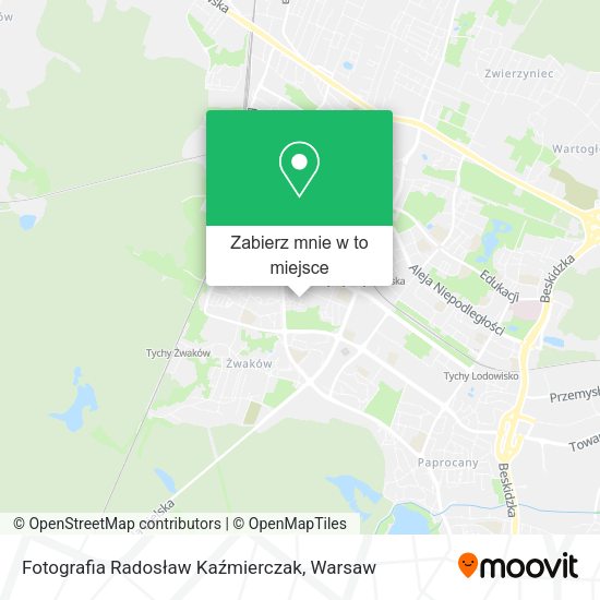 Mapa Fotografia Radosław Kaźmierczak