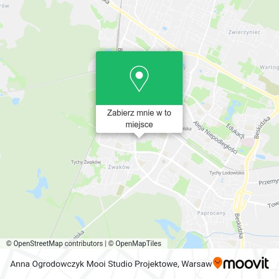 Mapa Anna Ogrodowczyk Mooi Studio Projektowe