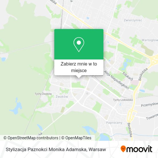 Mapa Stylizacja Paznokci Monika Adamska