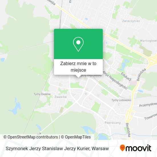 Mapa Szymonek Jerzy Stanislaw Jerzy Kurier