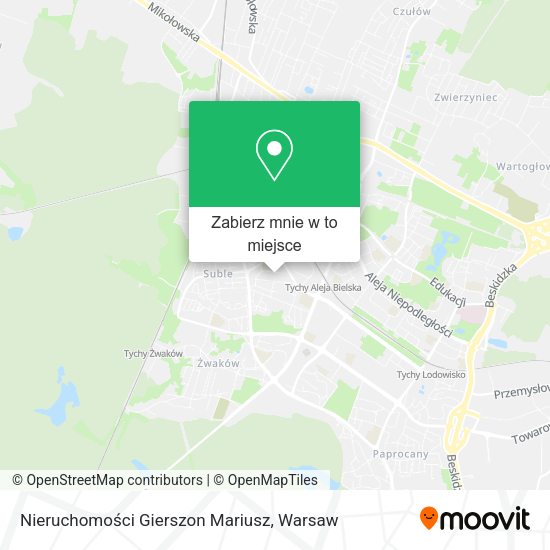 Mapa Nieruchomości Gierszon Mariusz