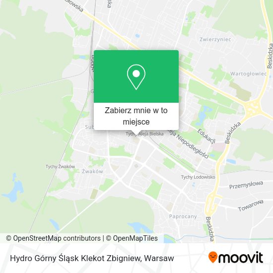 Mapa Hydro Górny Śląsk Klekot Zbigniew