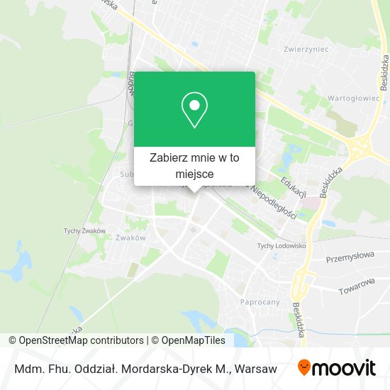 Mapa Mdm. Fhu. Oddział. Mordarska-Dyrek M.