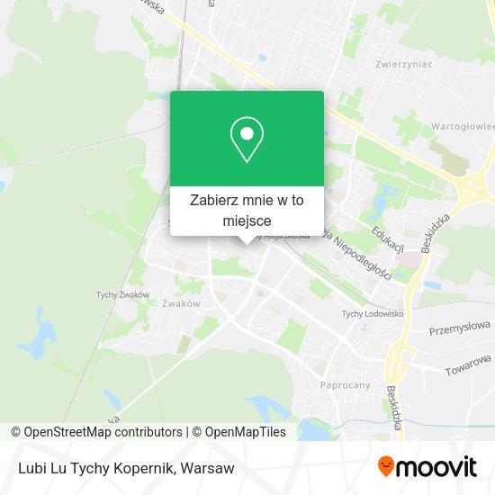 Mapa Lubi Lu Tychy Kopernik