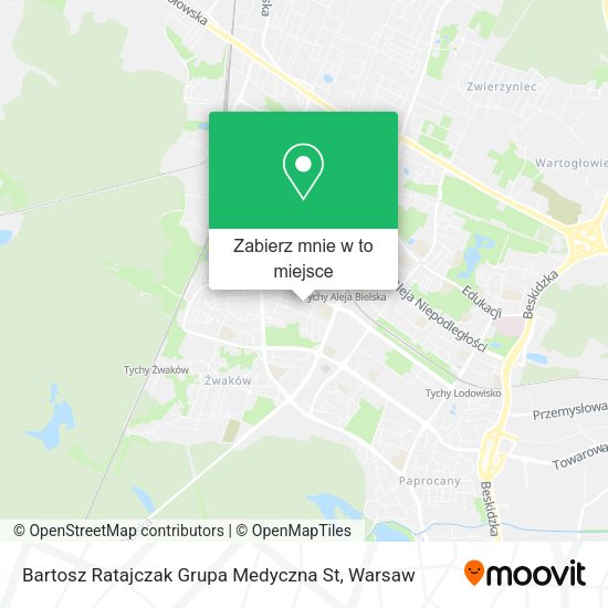 Mapa Bartosz Ratajczak Grupa Medyczna St