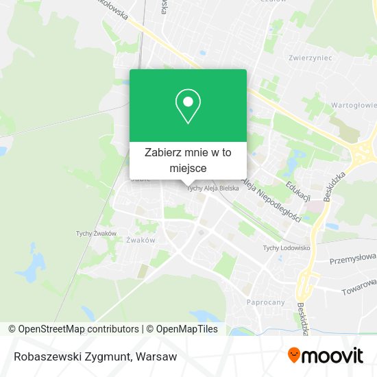 Mapa Robaszewski Zygmunt