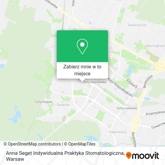 Mapa Anna Seget Indywidualna Praktyka Stomatologiczna