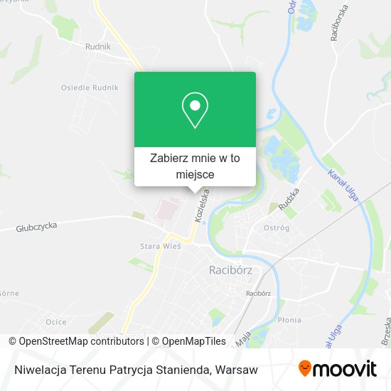 Mapa Niwelacja Terenu Patrycja Stanienda