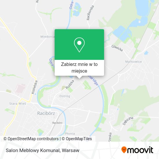 Mapa Salon Meblowy Komunal