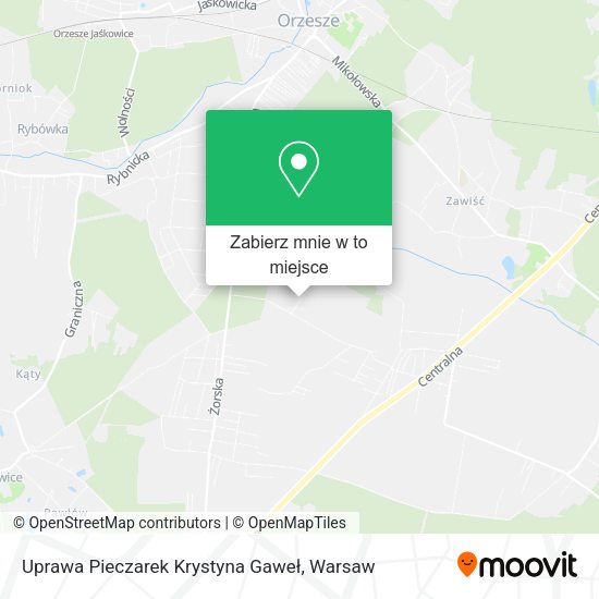 Mapa Uprawa Pieczarek Krystyna Gaweł