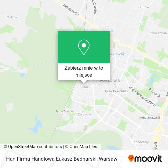 Mapa Han Firma Handlowa Łukasz Bednarski