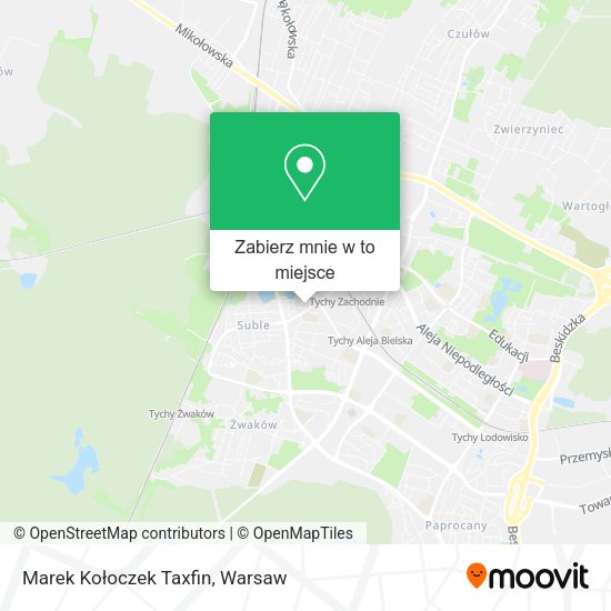 Mapa Marek Kołoczek Taxfin