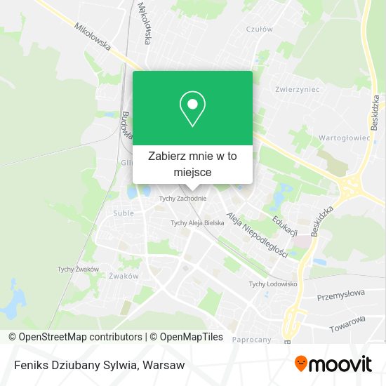 Mapa Feniks Dziubany Sylwia