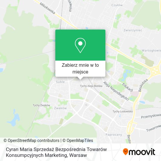 Mapa Cyran Maria Sprzedaż Bezpośrednia Towarów Konsumpcyjnych Marketing