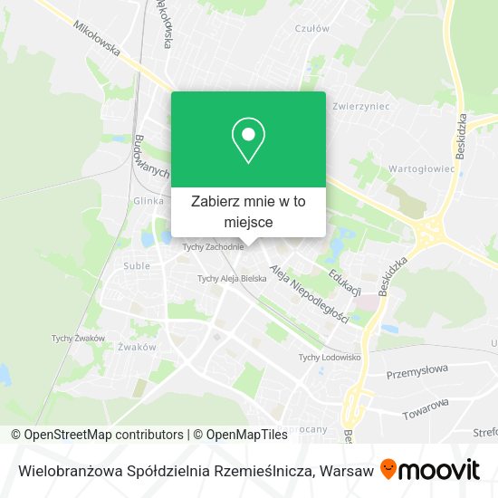 Mapa Wielobranżowa Spółdzielnia Rzemieślnicza