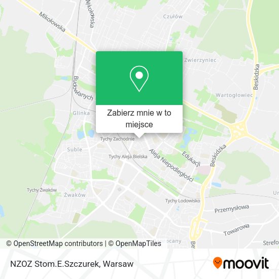 Mapa NZOZ Stom.E.Szczurek