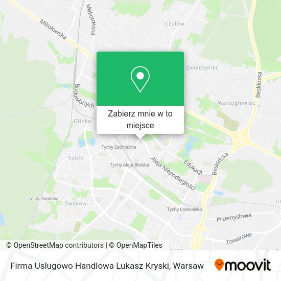 Mapa Firma Uslugowo Handlowa Lukasz Kryski