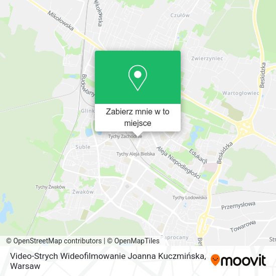 Mapa Video-Strych Wideofilmowanie Joanna Kuczmińska