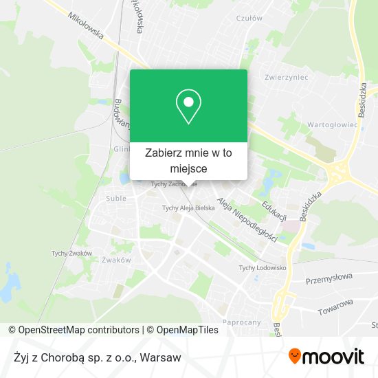 Mapa Żyj z Chorobą sp. z o.o.