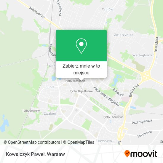 Mapa Kowalczyk Paweł