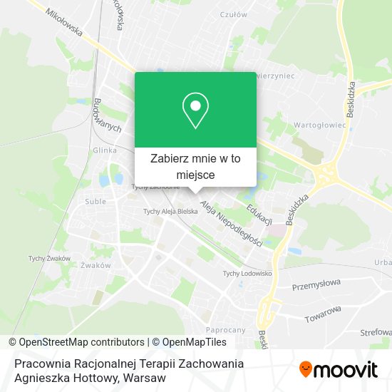 Mapa Pracownia Racjonalnej Terapii Zachowania Agnieszka Hottowy