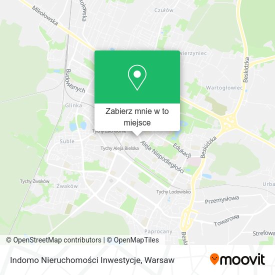 Mapa Indomo Nieruchomości Inwestycje