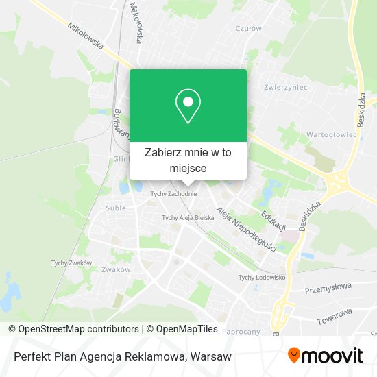 Mapa Perfekt Plan Agencja Reklamowa